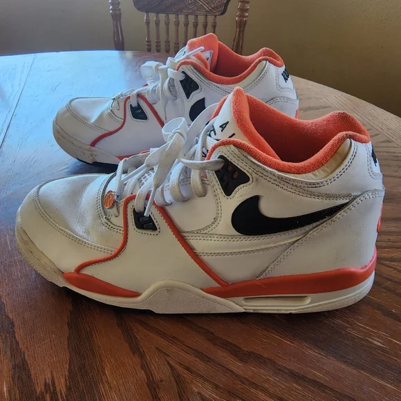 Orange Air Flight 89 Emb Rucker Park Nike Shoes Nike Air Flight